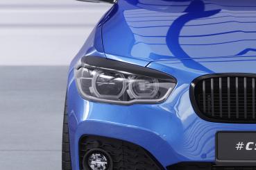 CSR Scheinwerferblenden für BMW 1er F20 / F21 SB306-L schwarz matt (Lackierung erforderlich)