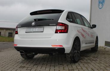 Fox Endschalldämpfer für Skoda Rapid Spaceback – 150x70 mm (Typ 52)