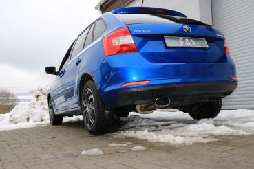 Fox Endschalldämpfer für Skoda Rapid Spaceback – 150x70 mm (Typ 52)