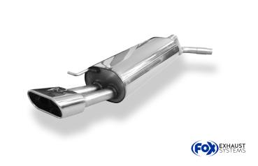 Fox Endschalldämpfer für Skoda Rapid Spaceback – 150x70 mm (Typ 52)