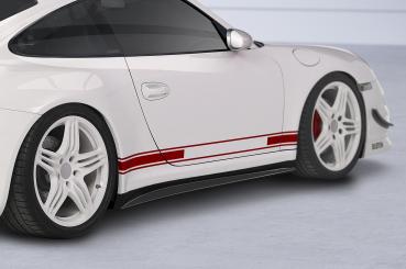 CSR Seitenschweller mit ABE für Porsche 911/997 SS441-M Carbon Look matt strukturiert (keine Lackierung erforderlich)