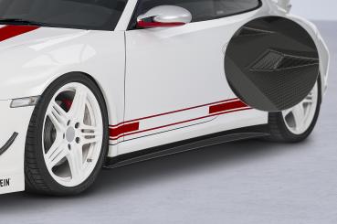 CSR Seitenschweller mit ABE für Porsche 911/997 SS441-M Carbon Look matt strukturiert (keine Lackierung erforderlich)