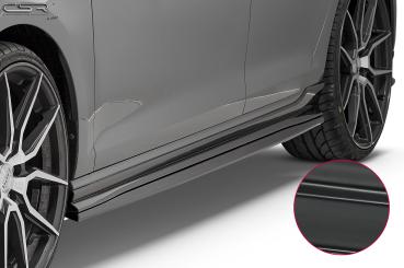CSR Seitenschweller mit ABE für VW Golf 7 GTI TCR SS457-L Lackierung erforderlich (schwarz matt)
