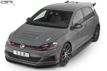 CSR Seitenschweller mit ABE für VW Golf 7 GTI TCR SS457-L Lackierung erforderlich (schwarz matt)