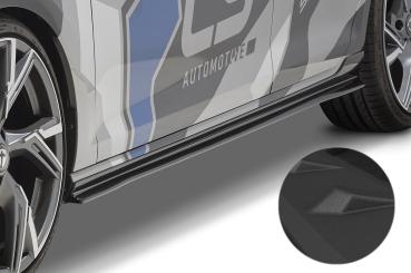 CSR Seitenschweller mit ABE für VW Golf 7 (Typ AU) SS461-S Strukturiert schwarz matt (keine Lackierung erforderlich)