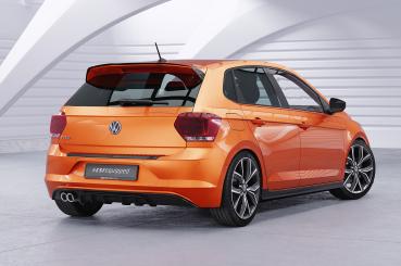 CSR Seitenschweller mit ABE für VW Polo VI 2G Typ AW SS462-C Carbon Look Hochglanz (keine Lackierung erforderlich)