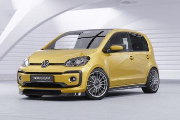 CSR Seitenschweller mit ABE für VW up!, Seat Mii, Skoda Citigo SS463-L Lackierung erforderlich (schwarz matt)