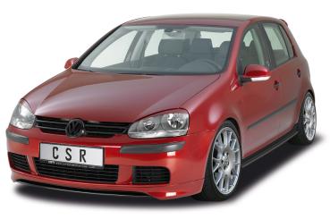 CSR Seitenschweller mit ABE für VW Golf V Typ 1K SS464-L schwarz matt (Lackierung erforderlich)