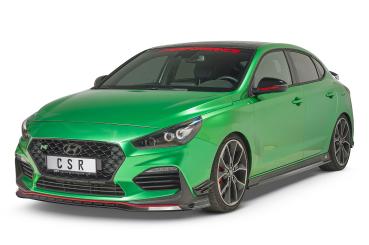 CSR Seitenschweller mit ABE für Hyundai I30 N (PD) SS473-L schwarz matt (Lackierung erforderlich)