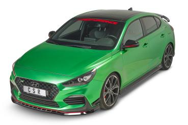 CSR Seitenschweller mit ABE für Hyundai I30 N (PD) SS473-L schwarz matt (Lackierung erforderlich)