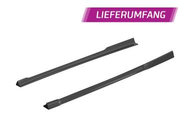 CSR Seitenschweller mit ABE für Ford Focus MK2 ST / Sport SS478-L schwarz matt (Lackierung erforderlich)