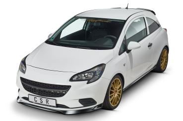 CSR Seitenschweller mit ABE für Opel Corsa E 3-Türer SS479-M Carbon Look matt strukturiert (keine Lackierung erforderlich)