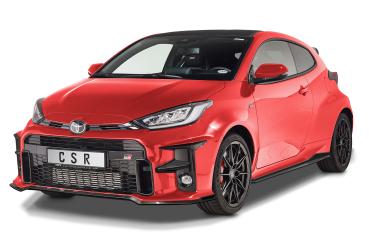 CSR Seitenschweller mit ABE für Toyota GR Yaris (XP21) SS481-G Glossy schwarz Hochglanz (keine Lackierung erforderlich)