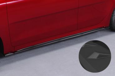 CSR Seitenschweller mit ABE für Kia Rio (YB) SS485 -S schwarz matt strukturiert (keine Lackierung erforderlich)