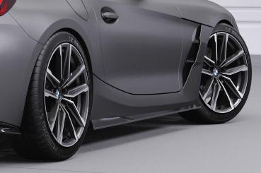 CSR Seitenschweller mit ABE für BMW Z4 (G29) M-Paket / M40i SS486-C Carbon Look Hochglanz (keine Lackierung erforderlich)