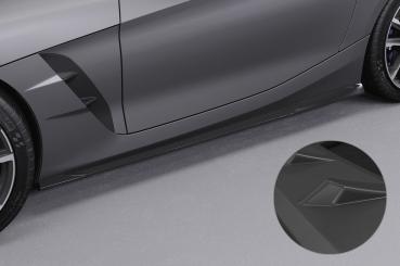 CSR Seitenschweller mit ABE für BMW Z4 (G29) M-Paket / M40i SS486-L schwarz matt (Lackierung erforderlich)