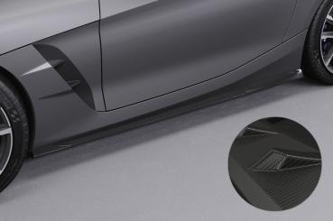 CSR Seitenschweller mit ABE für BMW Z4 (G29) M-Paket / M40i SS486-M Carbon Look matt strukturiert (keine Lackierung erforderlich)