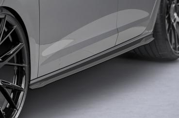CSR Seitenschweller mit ABE für Seat Leon 3 (Typ 5F) Cupra/FR SS488-L Lackierung erforderlich (schwarz matt)