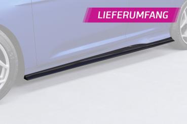CSR Seitenschweller mit ABE für Ford Focus MK3 ST/ST-Line SS489-L schwarz matt (Lackierung erforderlich)