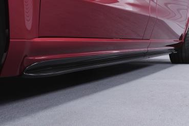 CSR Seitenschweller mit ABE für Mercedes-Benz V-Klasse 447 AMG-Line SS491-C Carbon Look Hochglanz (keine Lackierung erforderlich)