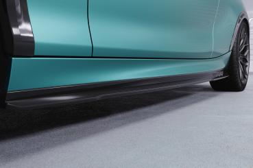CSR Seitenschweller mit ABE für BMW 2er F22/F23 SS492-C Carbon Look Hochglanz (keine Lackierung erforderlich)