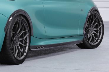 CSR Seitenschweller mit ABE für BMW 2er F22/F23 SS492-C Carbon Look Hochglanz (keine Lackierung erforderlich)