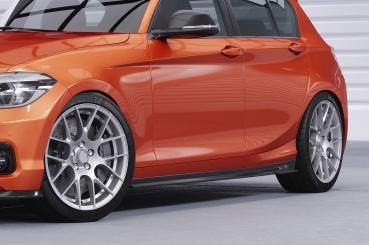 CSR Seitenschweller mit ABE für BMW 1er F20 / F21 SS510-L schwarz matt (Lackierung erforderlich)