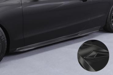 CSR Seitenschweller mit ABE für Audi A5 8T Coupe und Cabrio SS512-G Glossy schwarz Hochglanz (keine Lackierung erforderlich)