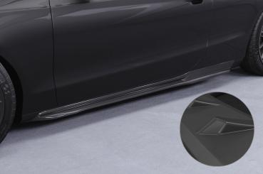 CSR Seitenschweller mit ABE für Audi A5 8T Coupe und Cabrio SS512-L schwarz matt (Lackierung erforderlich)