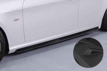 CSR Seitenschweller mit ABE für BMW 3er E90 / E91 SS513-M Carbon Look matt strukturiert (keine Lackierung erforderlich)