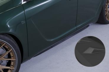 CSR Seitenschweller mit ABE für Opel Insignia A SS516-S Strukturiert schwarz matt (keine Lackierung erforderlich)