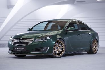 CSR Seitenschweller mit ABE für Opel Insignia A SS516-S Strukturiert schwarz matt (keine Lackierung erforderlich)