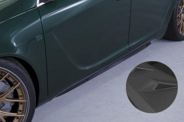 CSR Seitenschweller mit ABE für Opel Insignia A SS516-L schwarz matt (Lackierung erforderlich)