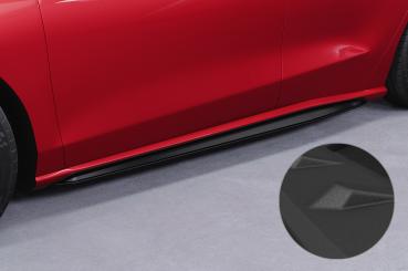 CSR Seitenschweller mit ABE für Ford Focus MK4 Turnier SS518-S schwarz matt strukturiert (keine Lackierung erforderlich)