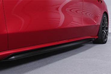 CSR Seitenschweller mit ABE für Ford Focus MK4 Turnier SS518-S schwarz matt strukturiert (keine Lackierung erforderlich)