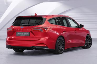 CSR Seitenschweller mit ABE für Ford Focus MK4 Turnier SS518-S schwarz matt strukturiert (keine Lackierung erforderlich)