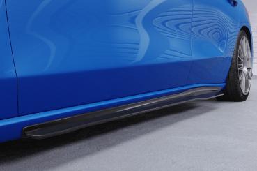 CSR Seitenschweller mit ABE für Ford Focus MK4 Turnier ST/ST-Line SS519-C Carbon Look Hochglanz (keine Lackierung erforderlich)