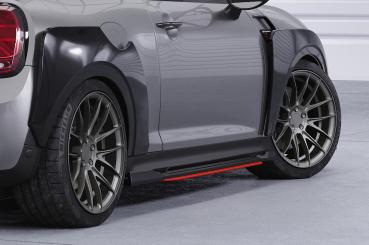 CSR Seitenschweller mit ABE für Mini F56 / F57 SS520-L schwarz matt (Lackierung erforderlich)