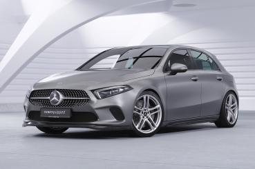 CSR Seitenschweller mit ABE für Mercedes-Benz A-Klasse (W177) SS527-M Carbon Look matt strukturiert (keine Lackierung erforderlich)