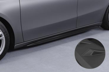 CSR Seitenschweller mit ABE für Mercedes-Benz A-Klasse (W177) SS527-L schwarz matt (Lackierung erforderlich)