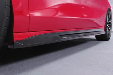 CSR Seitenschweller mit ABE für Audi A3 S-Line / S3 (8Y) SS532-L schwarz matt (Lackierung erforderlich)