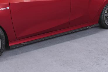 CSR Seitenschweller mit ABE für Toyota Yaris 4 (XP21) SS534-S schwarz matt strukturiert (keine Lackierung erforderlich)