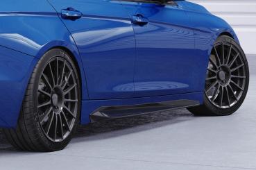 CSR Seitenschweller mit ABE für BMW 3er F30 / F31 SS537-L Lackierung erforderlich (schwarz matt)