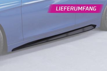 CSR Seitenschweller mit ABE für BMW 3er F30 / F31 SS537-L Lackierung erforderlich (schwarz matt)