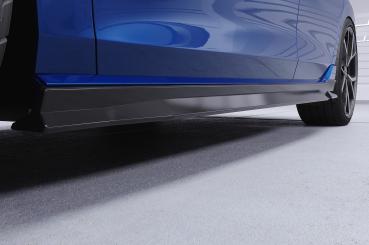 CSR Seitenschweller mit ABE für VW Golf 8 R SS538-L Lackierung erforderlich (schwarz matt)