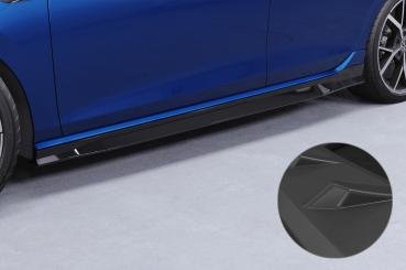 CSR Seitenschweller mit ABE für VW Golf 8 R SS538-L Lackierung erforderlich (schwarz matt)