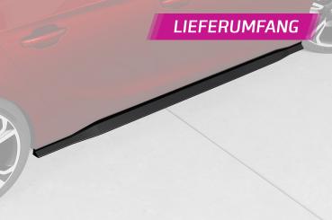 CSR Seitenschweller mit ABE für Opel Corsa F SS541-S schwarz matt strukturiert (keine Lackierung erforderlich)