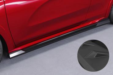 CSR Seitenschweller mit ABE für Peugeot 208 (1.Gen) GTi SS544-L schwarz matt (Lackierung erforderlich)