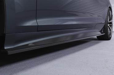 CSR Seitenschweller mit ABE für Audi A5 (F5) Coupe / Cabrio SS548-L schwarz matt (Lackierung erforderlich)