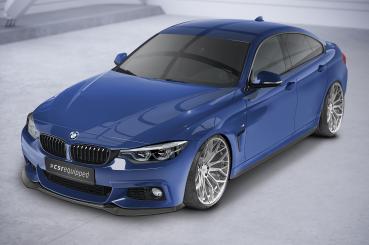 CSR Seitenschweller mit ABE für BMW 4er (F32, F33, F36) SS550-C Carbon Look glänzend (keine Lackierung erforderlich)